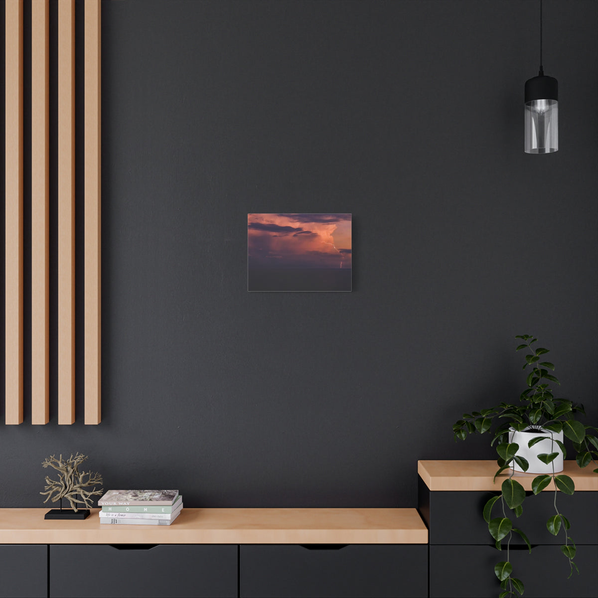 Lightning at Dusk | Canvas Print