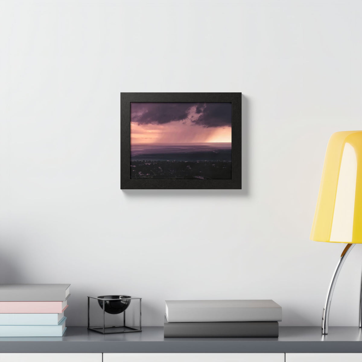 Rain Over 30A | Framed Print