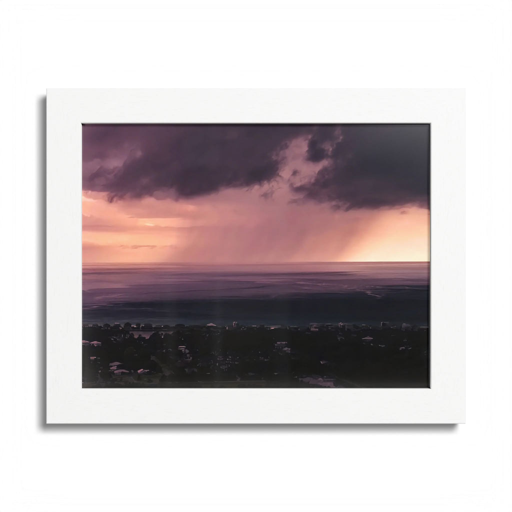 Rain Over 30A | Framed Print