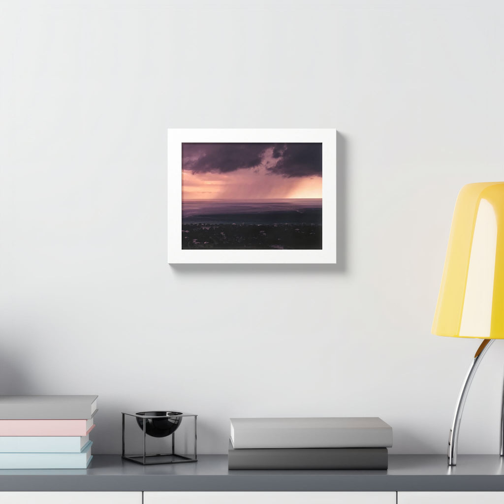 Rain Over 30A | Framed Print