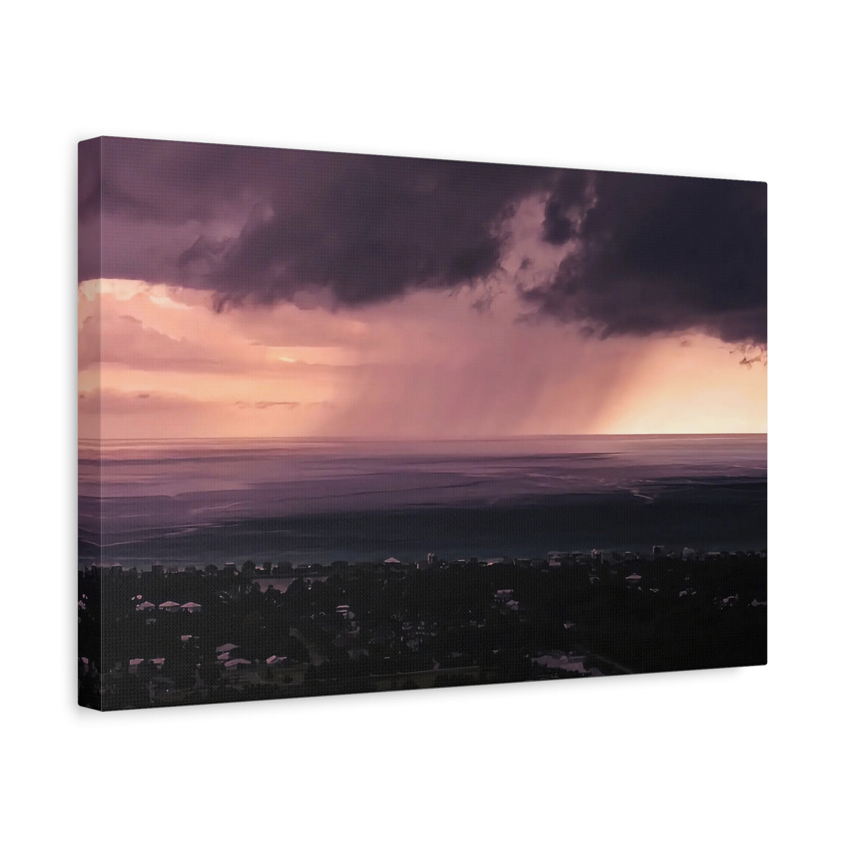 Rain Over 30A | Canvas Print