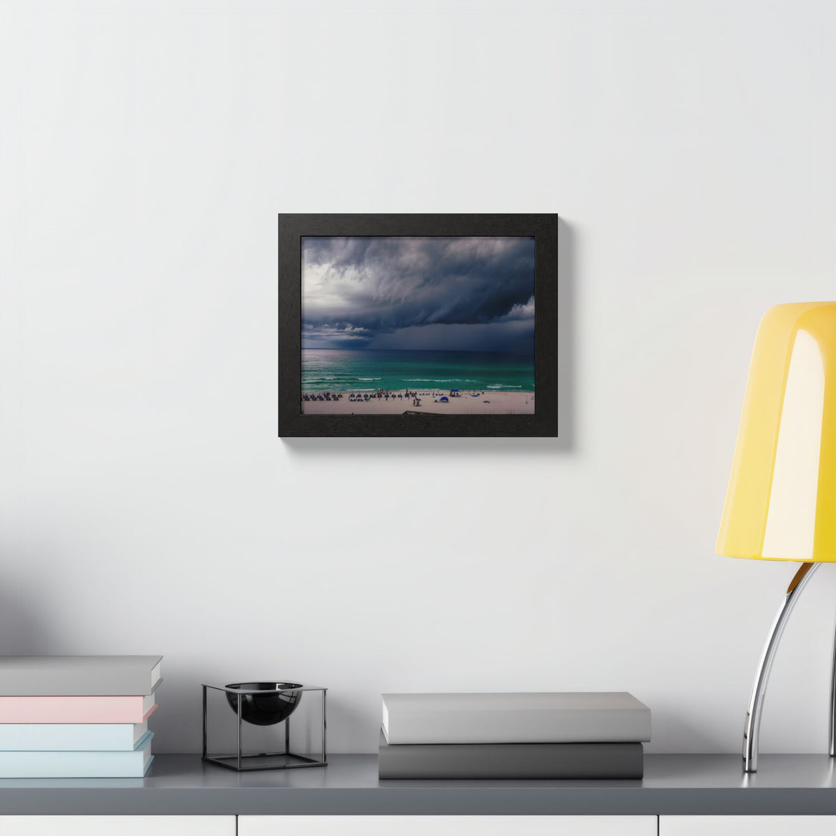 Storm Over the Gulf | Framed Print
