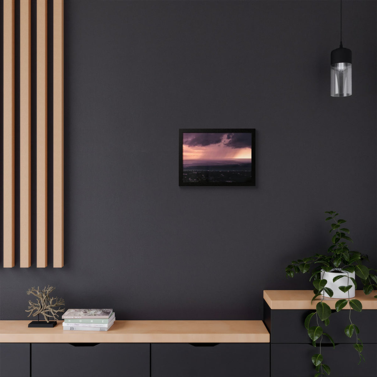 Rain Over 30A | Framed Print