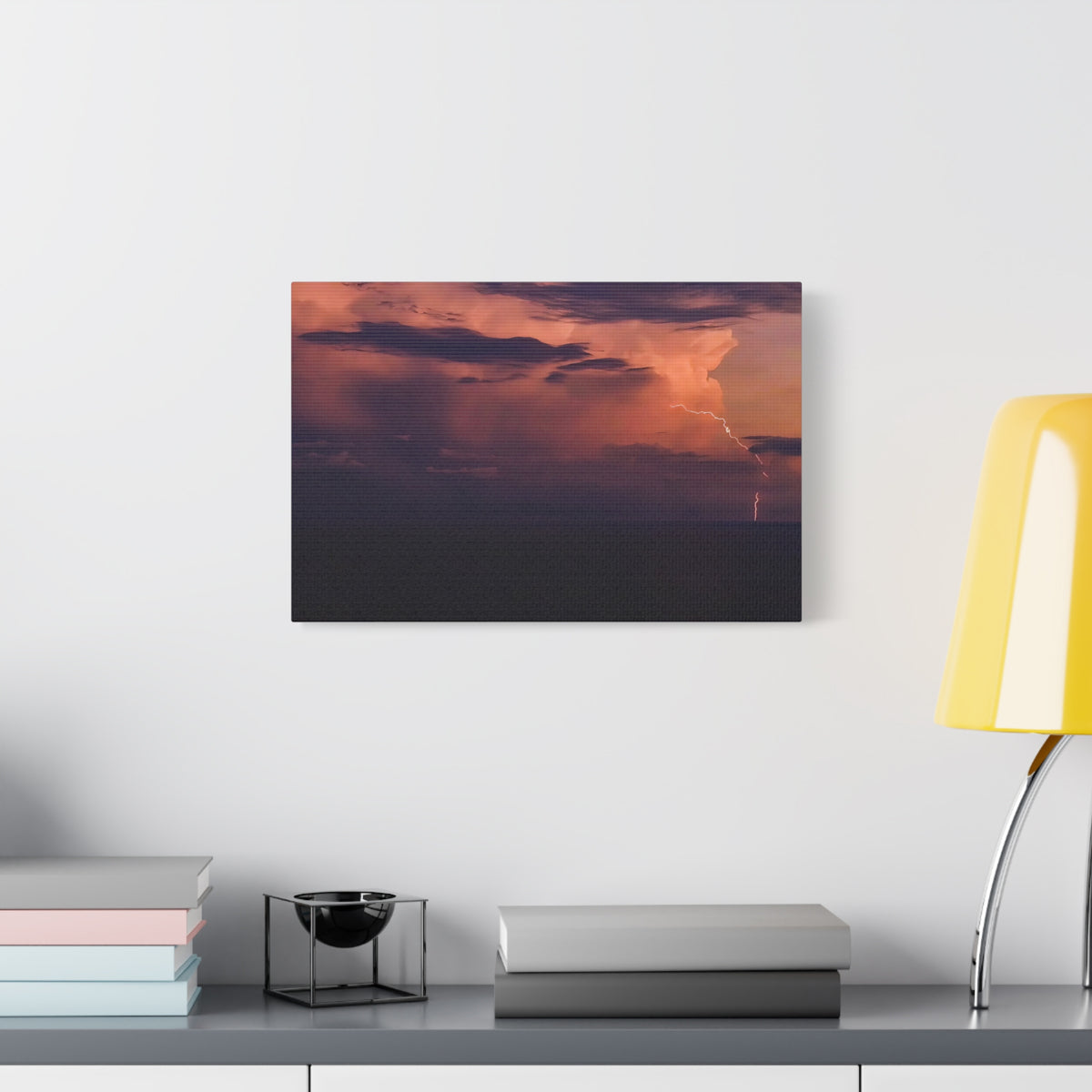 Lightning at Dusk | Canvas Print