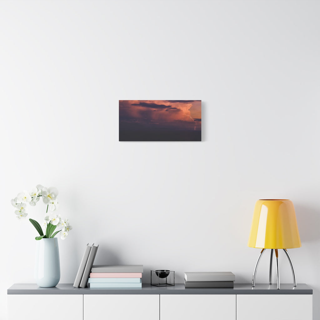 Lightning at Dusk | Canvas Print