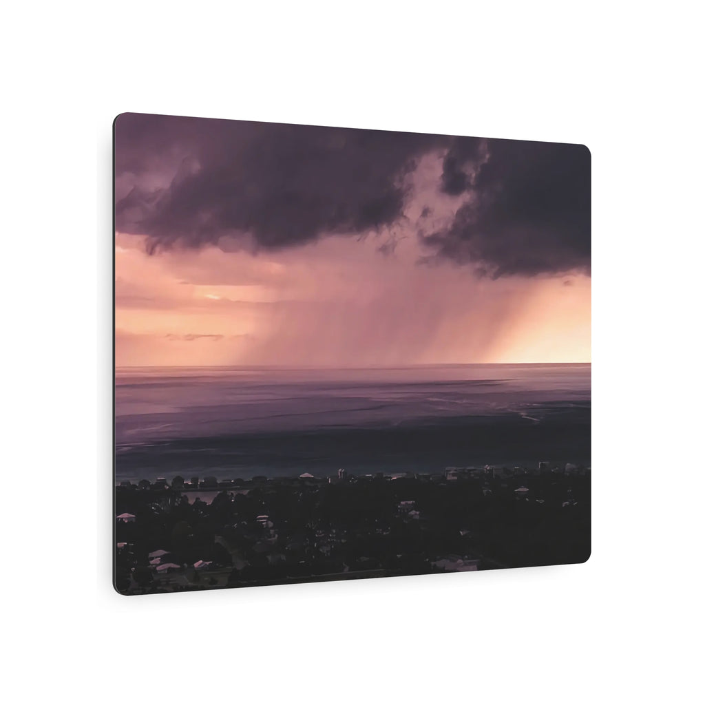 Rain Over 30A | Metal Print