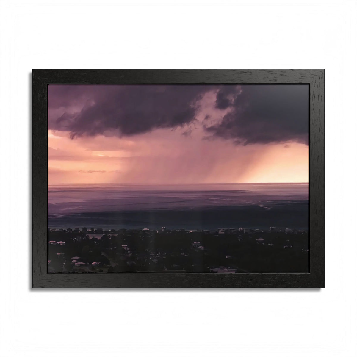 Rain Over 30A | Framed Print