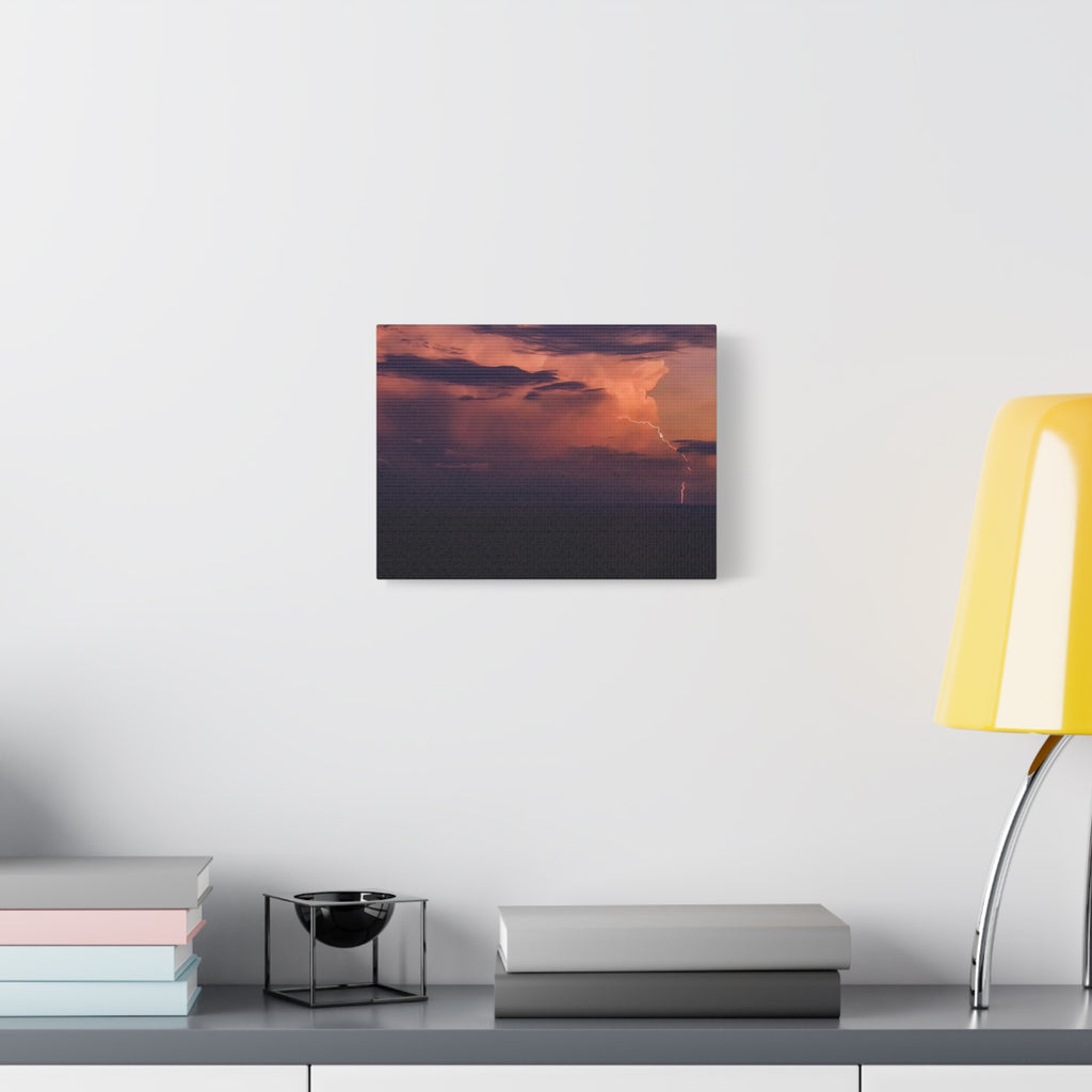 Lightning at Dusk | Canvas Print