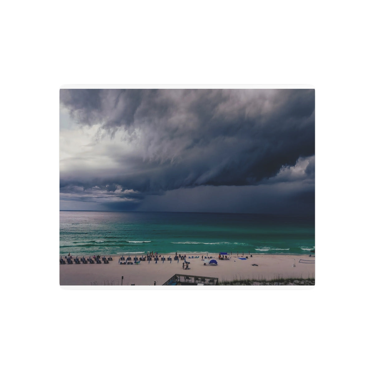 Storm Over the Gulf | Metal Print