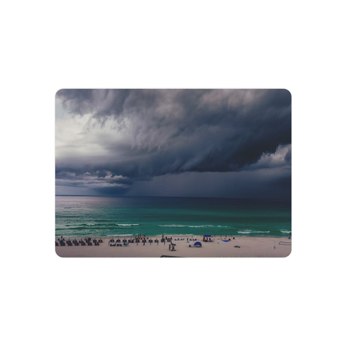Storm Over the Gulf | Metal Print