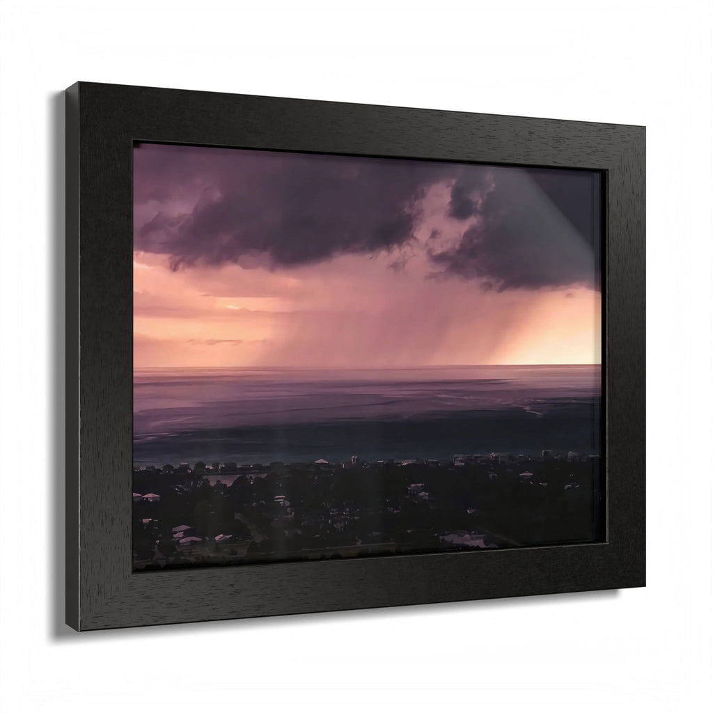 Rain Over 30A | Framed Print