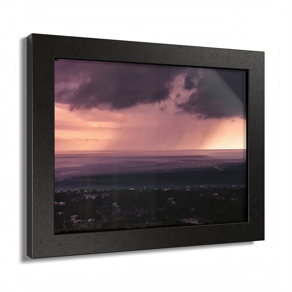 Rain Over 30A | Framed Print