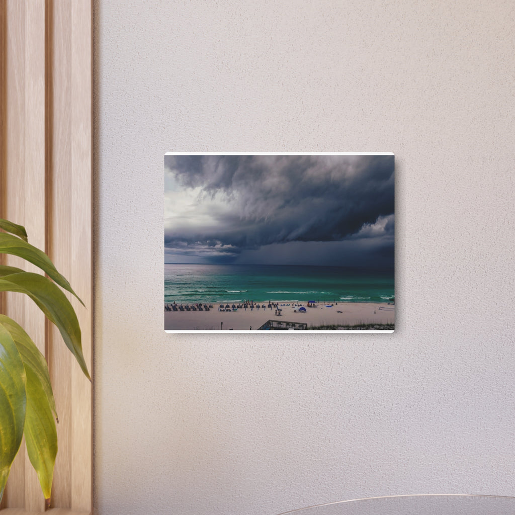 Storm Over the Gulf | Metal Print