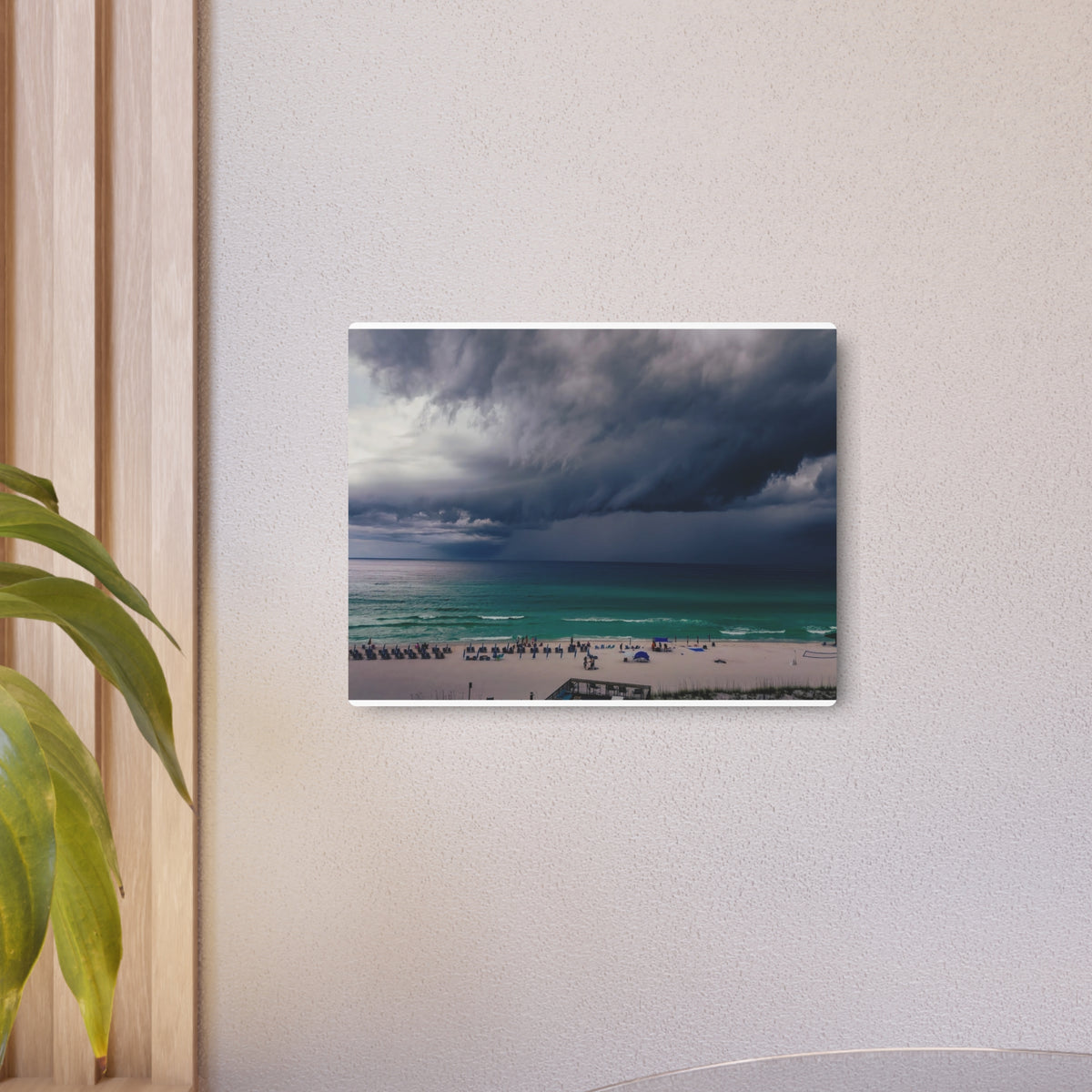 Storm Over the Gulf | Metal Print