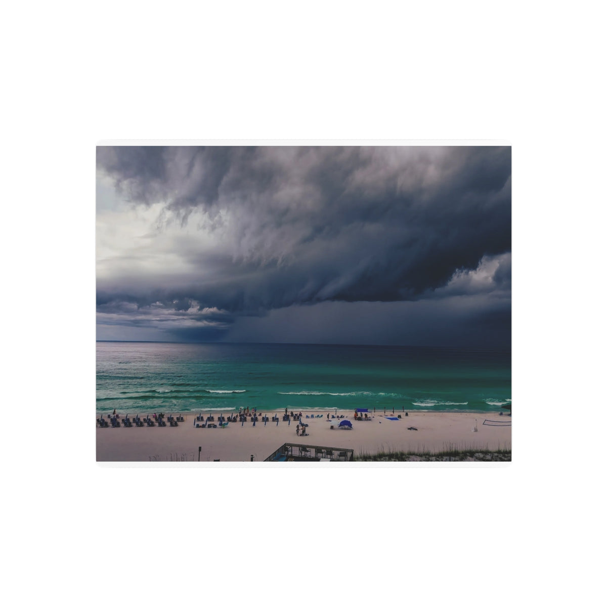 Storm Over the Gulf | Metal Print