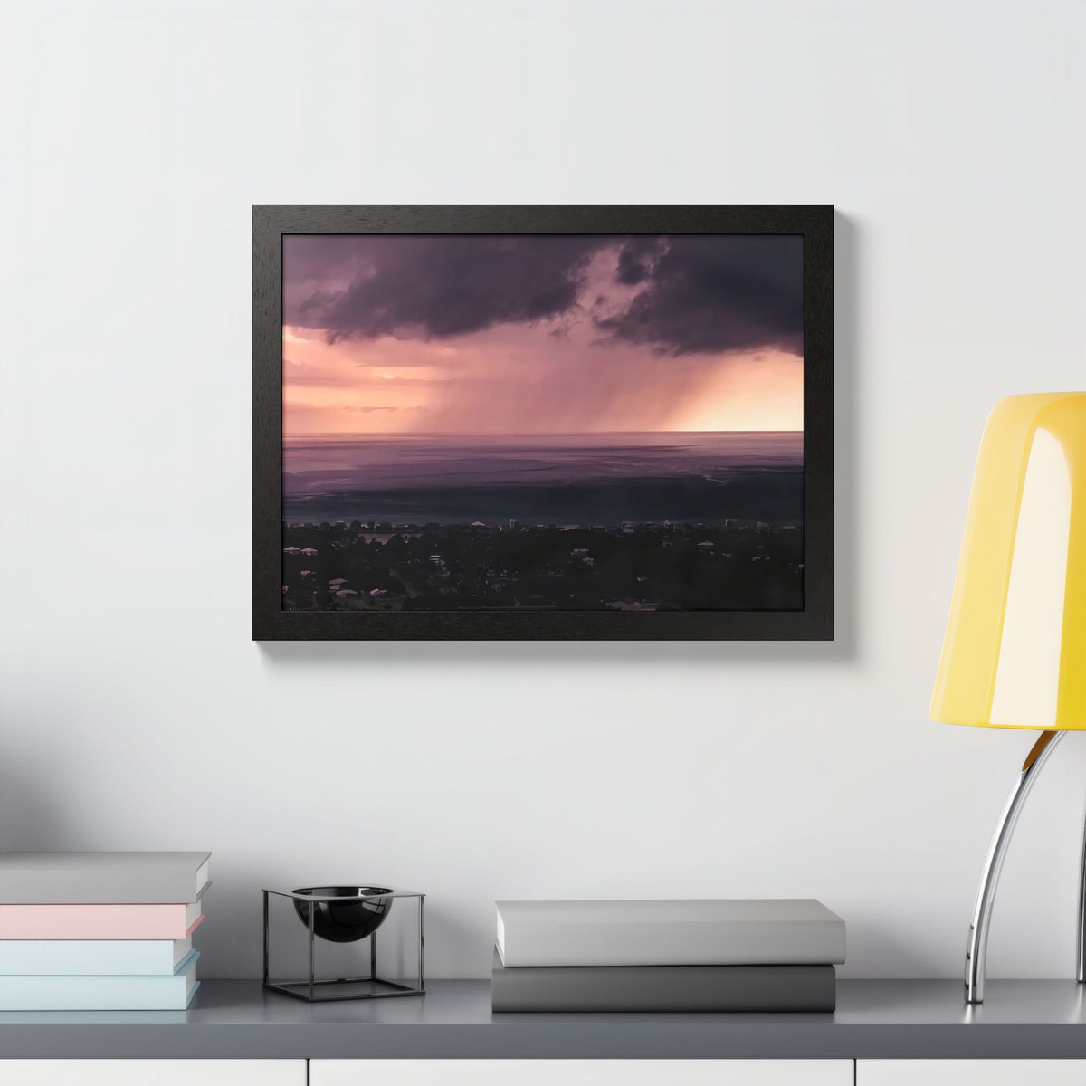 Rain Over 30A | Framed Print