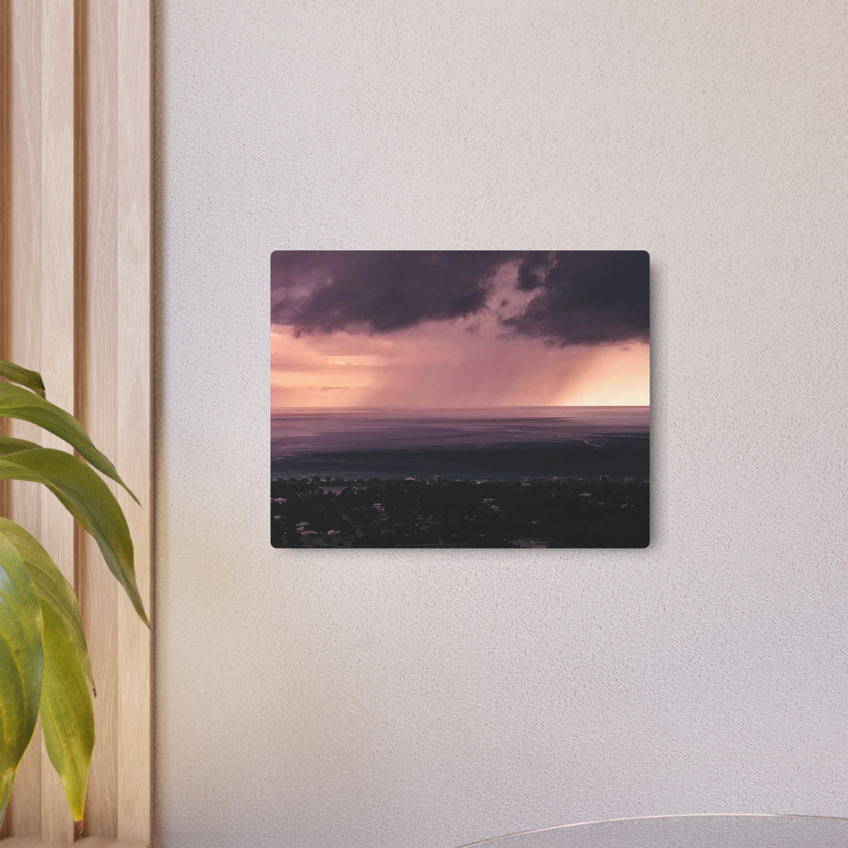 Rain Over 30A | Metal Print
