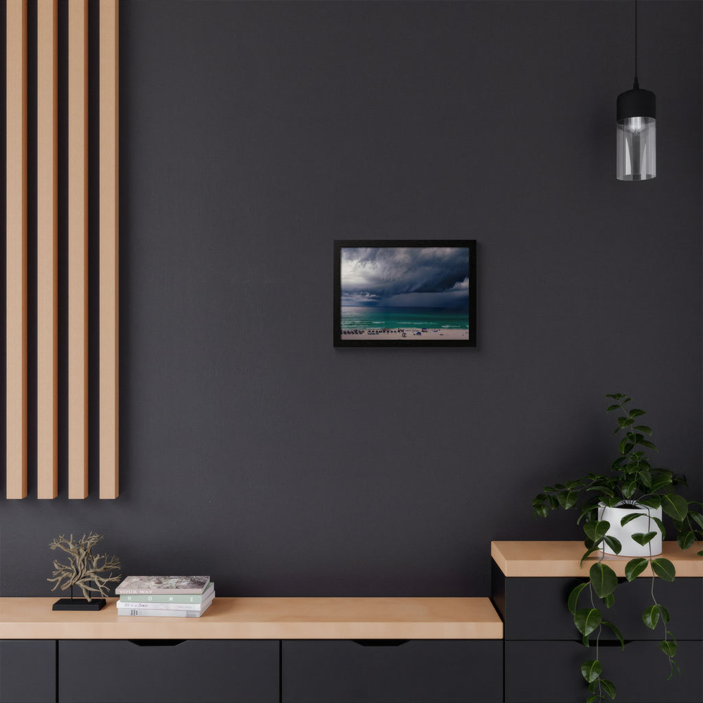 Storm Over the Gulf | Framed Print