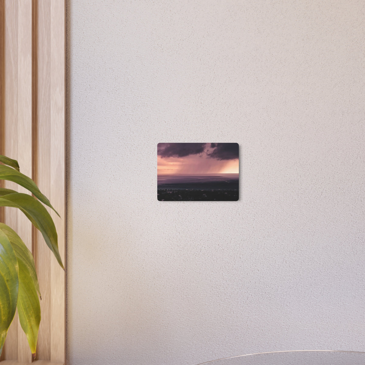 Rain Over 30A | Metal Print