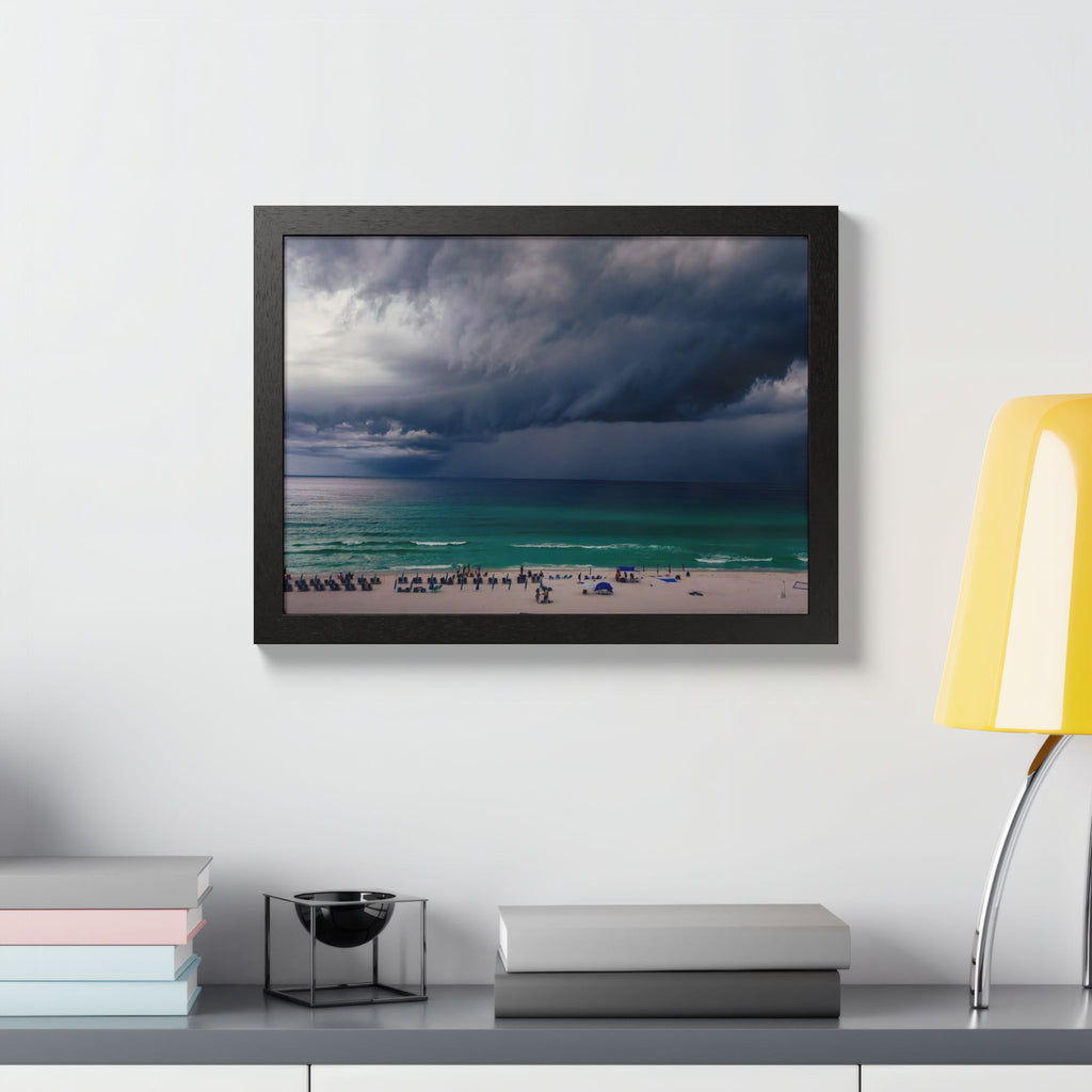 Storm Over the Gulf | Framed Print