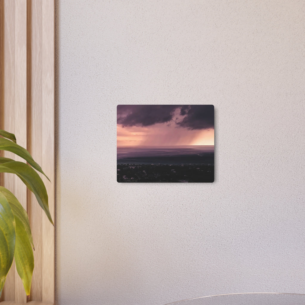Rain Over 30A | Metal Print