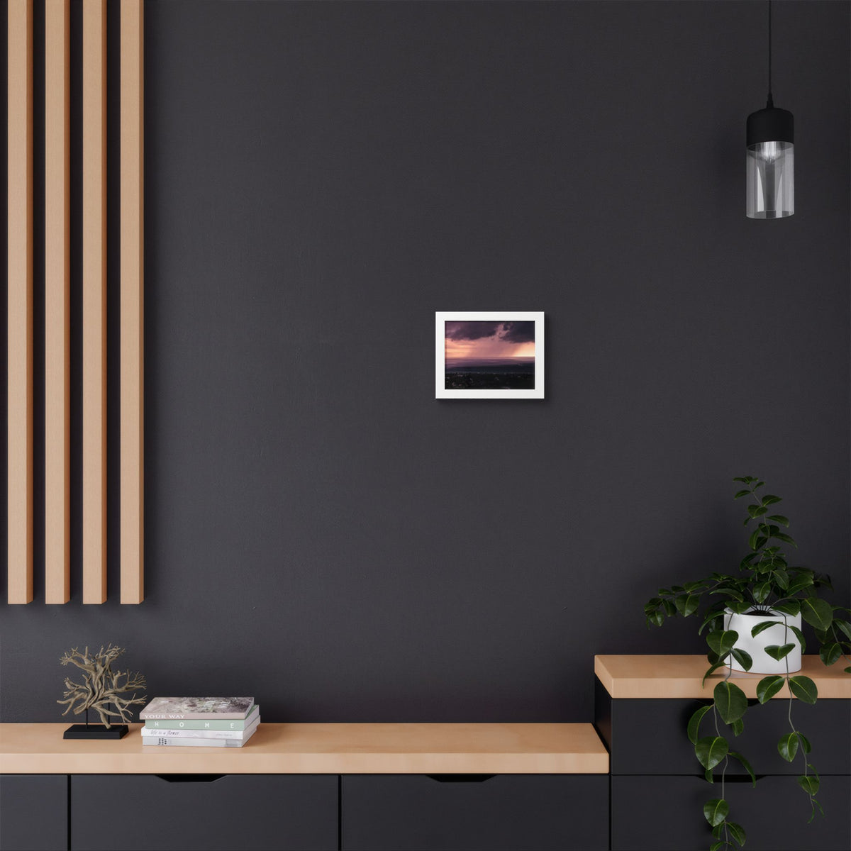 Rain Over 30A | Framed Print