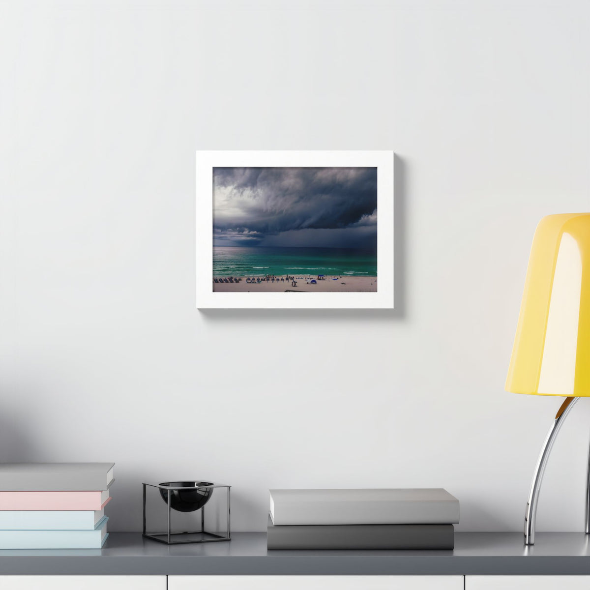 Storm Over the Gulf | Framed Print