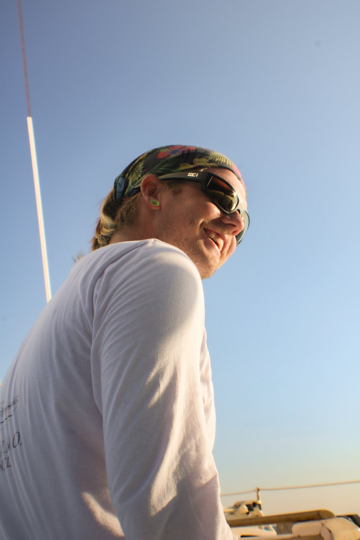 Candid lifestyle portrait outdoors